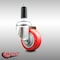 Service Caster 3 Inch 316SS Red Polyurethane Wheel Swivel 1-1/8 Inch Expanding Stem Caster SCC-SS316EX20S314-PPUB-RED-118 - alternate 2